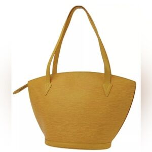 Louis Vuitton Yellow Epi shoulder bag